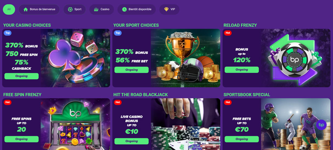 BetPlays Casino Promotions